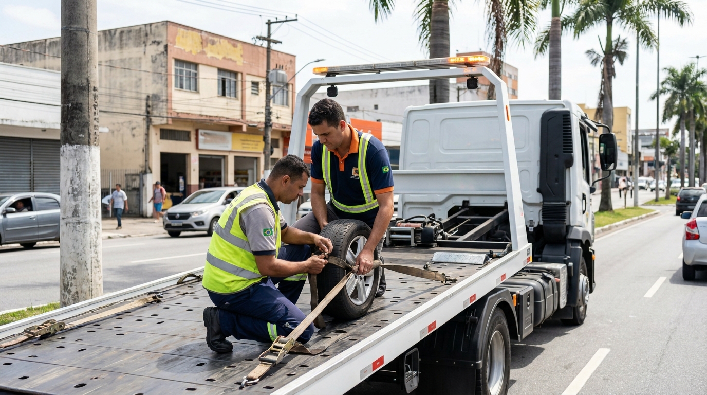 Guincho para Carro perto de mim em Santos‑SP